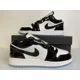thumbnail image 1 of Ni - ke Air Jordan 1 Low SE GS Size 6.5Y Women's 8 Concord Black Patent White DV1333-100, 1 of 5
