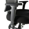 thumbnail image 4 of Pemberly Row High Back Contemporary Fabric Executive Office Chair in Black, 4 of 6