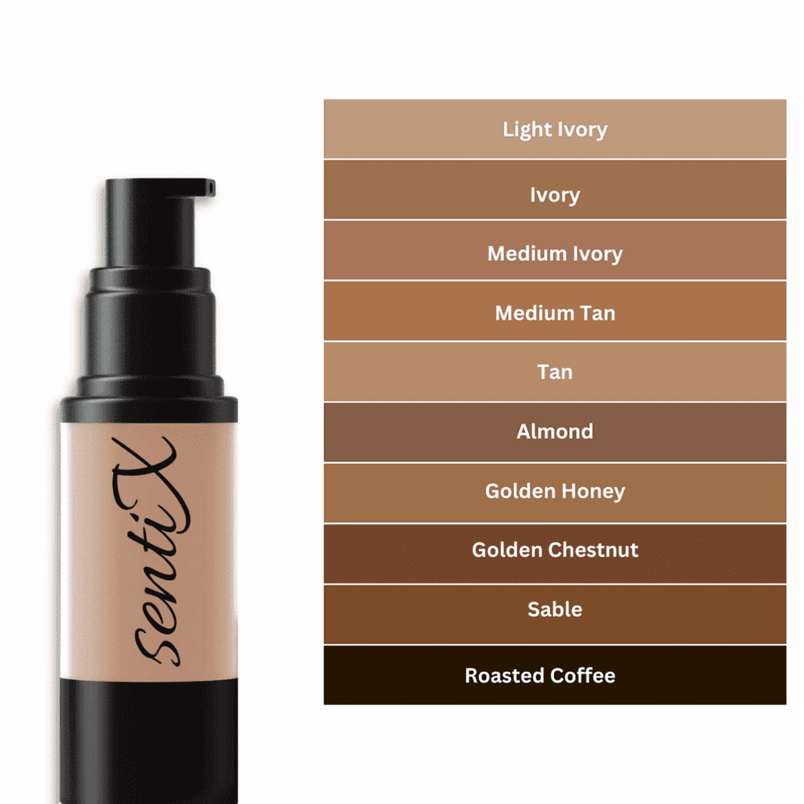 foundation - cool undertone, Oil-Free HD Liquid Foundation – Medium to Full Coverage, Long-Wear, Hydrating & Paraben-Free