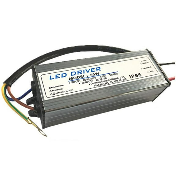 LED Driver 50W (1500MA) Power Supply Floodlight LED Transformer IP66