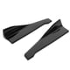 thumbnail image 5 of Labio de Parachoques Trasero, 2 piezas de fibra de carbono abs fibra de fibra universal., 5 of 7
