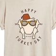 thumbnail image 3 of Friends - Happy Turkey Day - Women's Oversized T-Shirt, 3 of 5