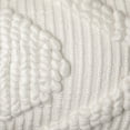 thumbnail image 2 of Better Homes & Gardens, Tufted Diamond Oblong Decorative Throw Pillow, Oblong, 14” x 24”, White, 1 Pack, 2 of 5