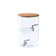 thumbnail image 2 of Better Homes & Gardens Clear Glass Beverage Dispenser, 2 of 9