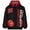 Black Red McQueen, variant on Mickey Mouse Goofy Donald Duck Toddler Boys Zip Up Puffer Jacket Gray 4T