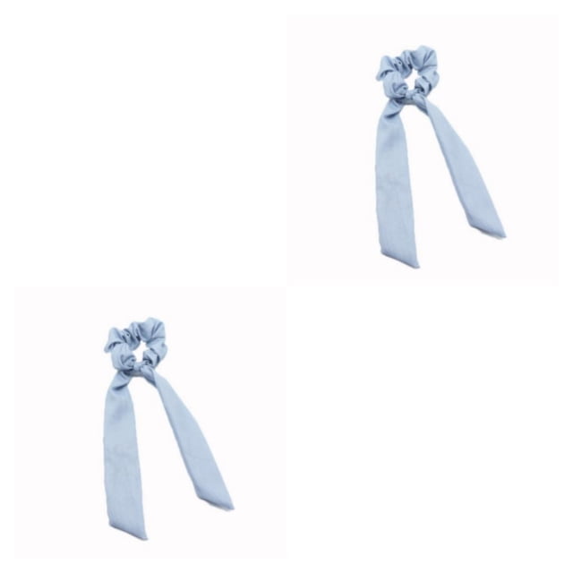 Minnieouse Tocados vintage de moda para mujeres - Destacan entre la multitud Bandas para el cabello pequeñas y frescas Bandas para el cabello 142-Q Azul liso 2piezas