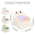thumbnail image 4 of Clearance! Denhf Baby Potty Training Toilet Seat, Kids Portable Potty with Removable Bowl Guard, Travel Potty Seat for Infants Toddlers 1-6 Years, Potty Chair, Car Potty, Training Potty, Pink, 4 of 10