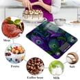 thumbnail image 4 of High Precision Digital Kitchen Scale Tempered Glass Food Scale Multifunction Scale Small Kitchen Appliances Peacock Feathers Pattern, 4 of 7