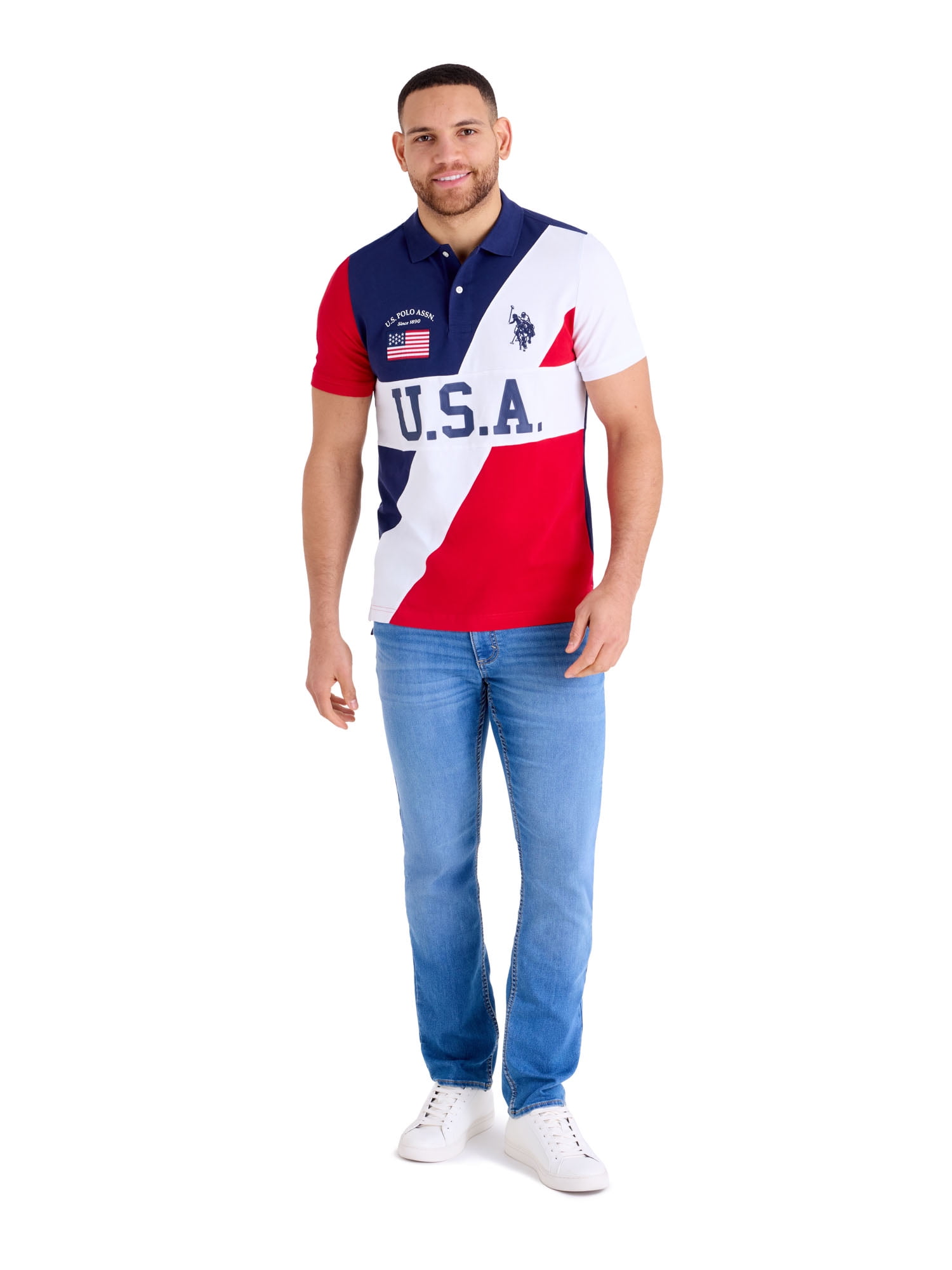 U.S. Polo Assn. Men's USA Heritage Polo Shirt