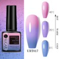 thumbnail image 1 of UR SUGAR Esmalte de uñas térmico Lentejuelas brillantes Efecto Cambio de color Barnices de gel Todo para manicura Arte de uñas UV Semipermanente Gellak Tan Jianjun unisex, 1 of 2