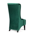 thumbnail image 6 of CJC High Wingback Accent Chair, Modern Wing Back Chair, Fabric Leisure Side Chair, Armchair for Living Room, Bedroom, Office, Green, 6 of 9