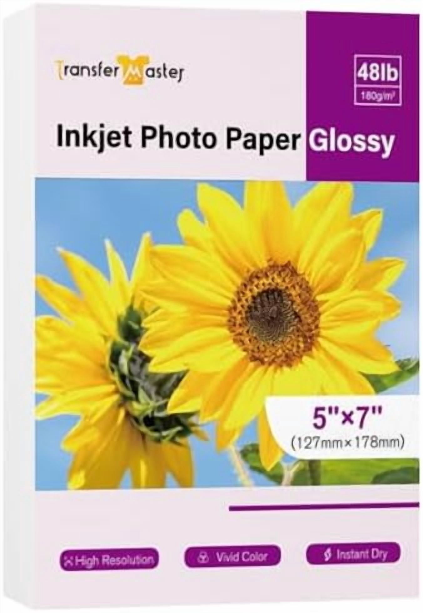 Glossy Inkjet Photo Paper A4 Size - 100 Sheets, 135gsm, Quick-Dry Waterproof For Photos & Crafts - View #9
