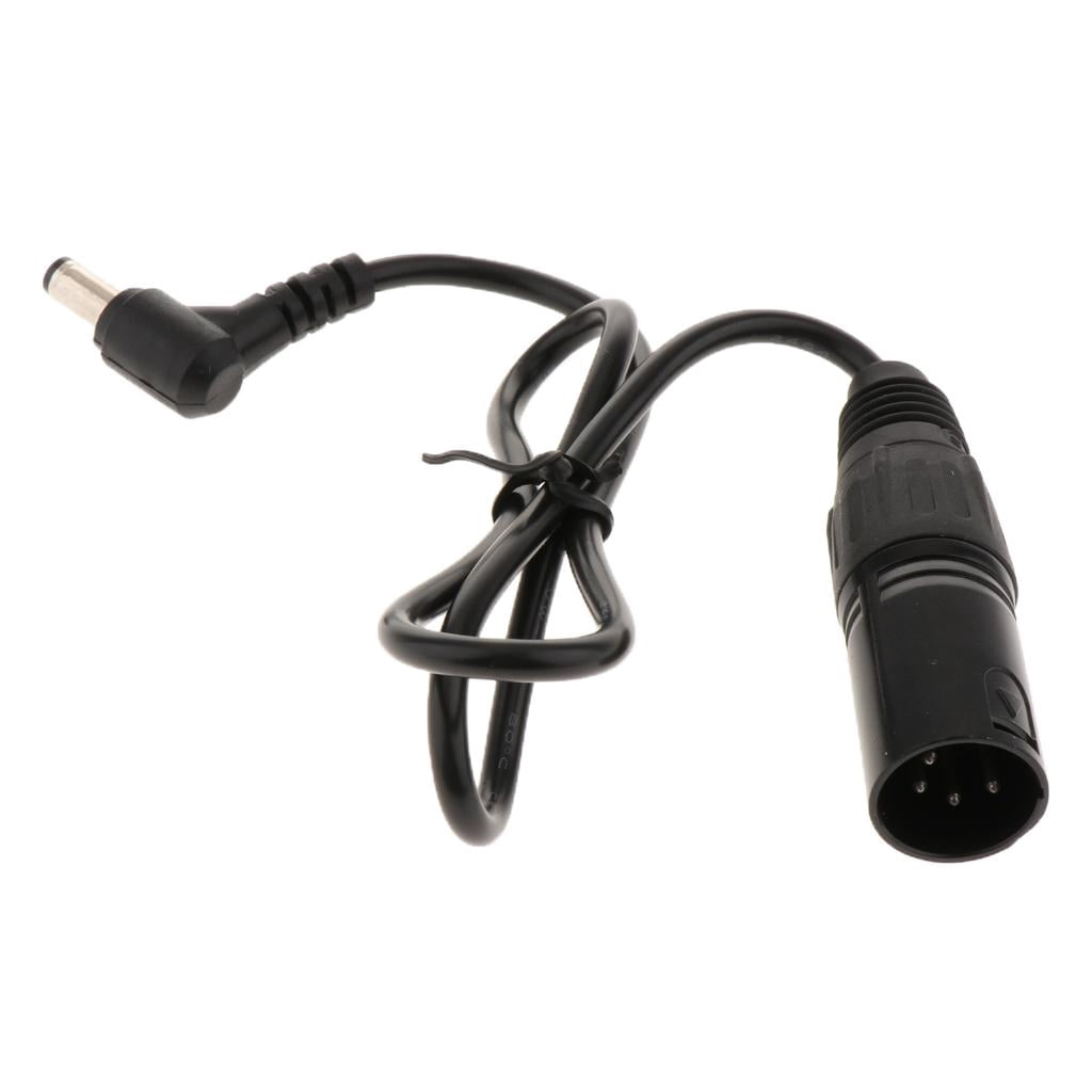 5.5mm X 2.1mm Right Angle DC Power Cable Male Plug Connector Adapter  DV