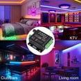 thumbnail image 3 of SUPERNIGHT LED RGB Music Touch Controller RF Sensitivety Backlight RF Remote Touching Color 3.5MM Audio 15 Music Modes LED Light Strip Controller for, 3 of 7