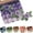 Purple, variant on Hoppin Gee 25 Pcs Artificial Rose Flowers, Foam Gift Box Roses with Stems,for Wedding Party DIY Bouquets,Home Decoration（Green）