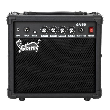 Glarry 20W Portable Electric Guitar Amplifier Black