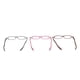 thumbnail image 4 of Gafas de lectura ANGGREK 3 Pares Patas Plegables 360 grados Lentes Transparentes, 4 of 5