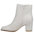 thumbnail image 3 of Corkys Womens Razzle Dazzle Glitter Round Toe Zippered  Casual Ankle Boots, 3 of 5