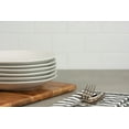 thumbnail image 4 of 10 Strawberry Street Simply White 7.5" Coupe Ceramic Salad Plate, Set of 6, 4 of 6