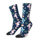 thumbnail image 1 of Balery Seahorses And Plants Calcetas Largas con Estampado para Hombre y Mujer – Suaves y Transpirables, Talla Única (US 5-11), 1 of 6