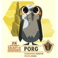 thumbnail image 2 of Men's Star Wars: Galaxy of Creatures The Porg  Graphic Tee Beige Small, 2 of 4