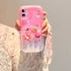thumbnail image 3 of Compatible Con Samsung A14 A13 A12 A53 A51 A52 A03 A04E A50 A30S A32 A34 A22 A23 A54 A24 A33 A30S Lovely Pink Transparente Funda Protectora Suave De Cadena, 3 of 3