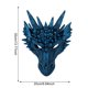 thumbnail image 3 of Máscara de mandíbula de dinosaurio de Halloween, máscara de dragón de mascarada de PU, vestido elegante para fiesta y Festival, 3 of 8