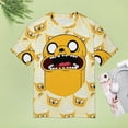 thumbnail image 5 of Adventure Time Womens T-Shirt Round Neck Short Sleeve Tee Shirts Summer Breathable Tops Blouse 3XL, 5 of 8
