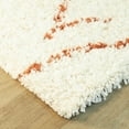 thumbnail image 4 of Balta Bramante Abstract Shag Area Rug Burnt Orange 7'10" x 10' 8' x 10' Ivory, Cream, 4 of 5