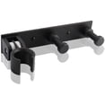 thumbnail image 1 of Soporte de ducha de mano universal con 2 ganchos, soporte de ducha de pared ajustable de aleación de aluminio, accesorio de alcachofa de ducha autoadhesivo, soporte de alcachofa de ducha para, 1 of 5