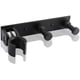 thumbnail image 1 of Soporte de ducha de mano universal con 2 ganchos, soporte de ducha de pared ajustable de aleación de aluminio, accesorio de cabezal de ducha autoadhesivo, soporte de cabezal de ducha para manguera de, 1 of 5