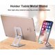 thumbnail image 2 of bi-folding mobile phone table | table stand with adjustable stand, suitable for iPhone, Samsung, Android, tablet, iPad (Silver), 2 of 3