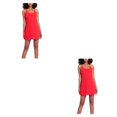 thumbnail image 2 of Qarigey Vestidos de entrenamiento para mujer, traje de baile informal para ejercicio, ropa sin mangas, vestido de tenis de Golf corto suelto para Type5 NO5 Qarigey CBP380651, 2 of 6