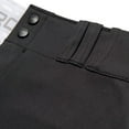 thumbnail image 6 of TOURNAMENT w/Pipe Softball Pant - BLACK,ROYALPIPE - M, 6 of 8