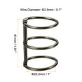 thumbnail image 2 of Unique Bargains 1' Dia. 3 Circle Detachable Metal Binder Rings Loose Leaf Rings, Dark Grey 4 Pack, 2 of 6