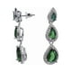 thumbnail image 3 of Aretes Colgantes Gotas De Fiesta Con Cristal Arette Accesorios  Temporada, 3 of 3