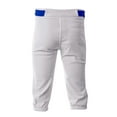 thumbnail image 2 of A4 Baseball Knicker Pant For Men in White/Royal | N6003, 2 of 5
