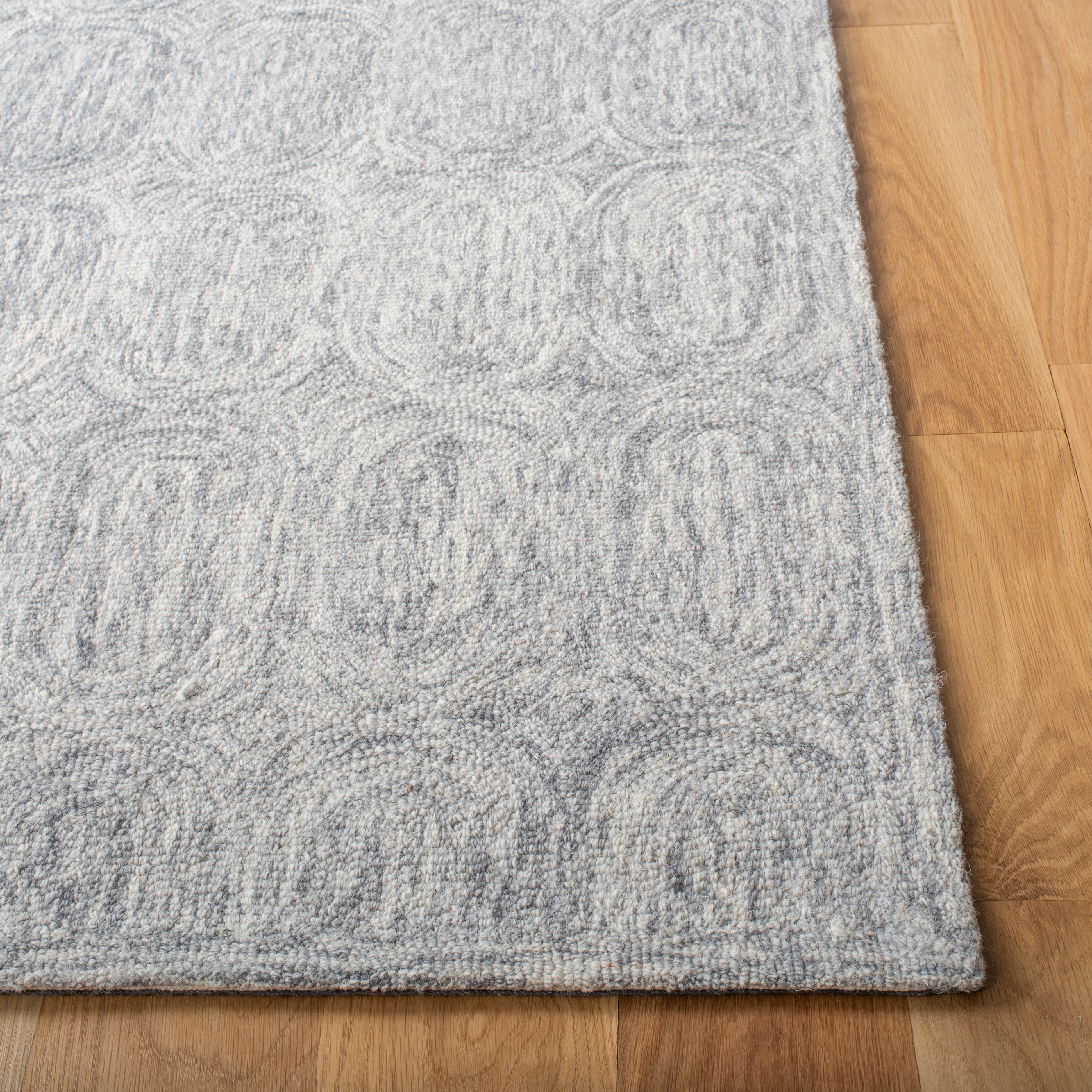SAFAVIEH Metro Wichita Geometric Area Rug, Grey, 6' x 6' Square