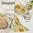 thumbnail image 3 of Summer Sunflower Body Pillow Cover 20 x 60 Inch Decorative Pillow Cover Vintage Floral Botanical Bee Farmhouse Lumbar Pillowcase Seasonal Rectangle Cushion Case for Couch Sofa Bed Living Room, 3 of 9