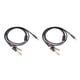 thumbnail image 1 of Cable de audio Methold Dual RCA Giratorio 1M Antioxidante Carcasa de aleación de aluminio, 1 of 5