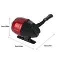 thumbnail image 2 of mmirethe Casting Spincast Fishing Reel labor-saving Rocking Handle Stainless Steel Lightweight Fishline Wheel Ball Bearing Red 1Set, 2 of 6