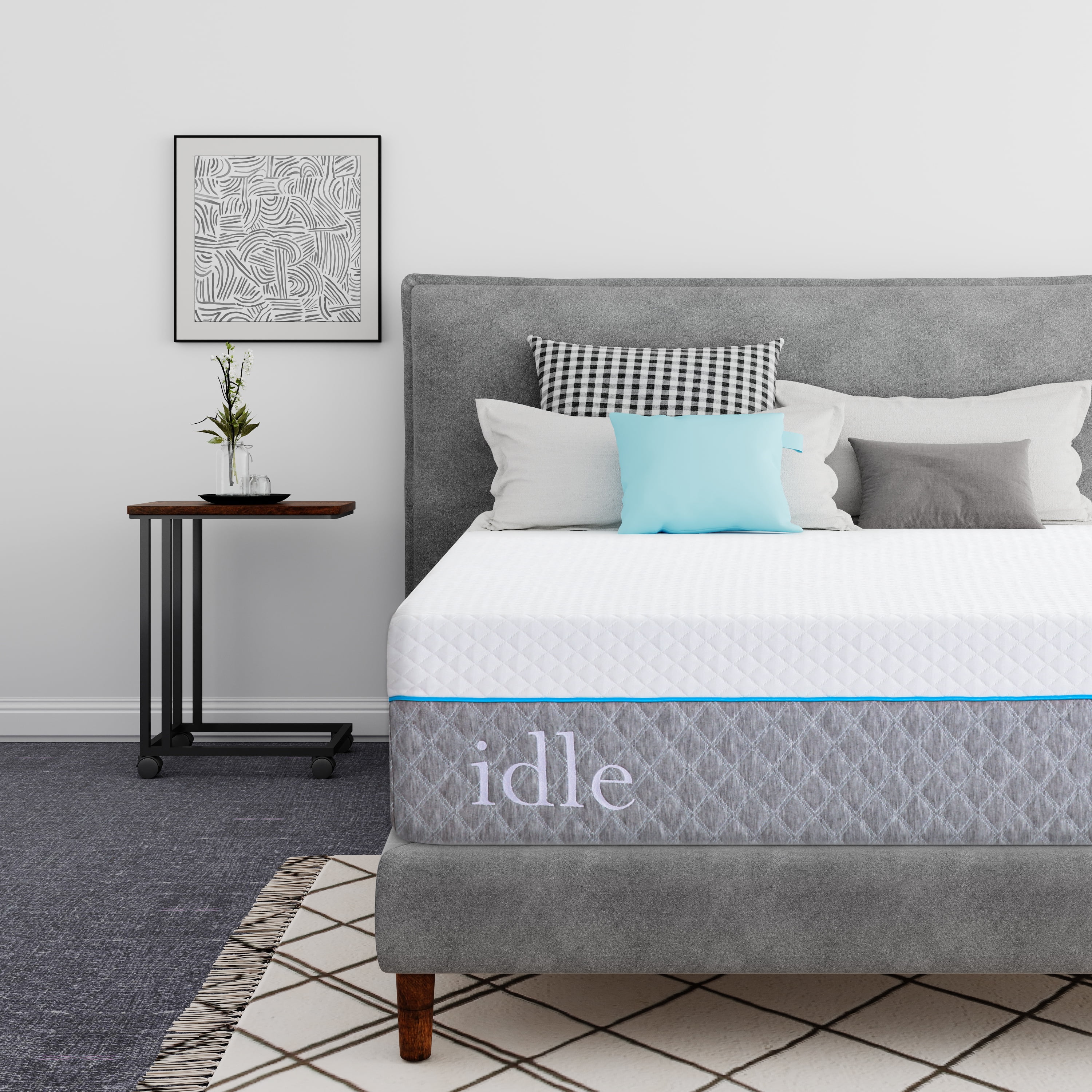 MLILY Idle 12 inch Gel Memory Foam Mattress, King Size Mattress in a Box