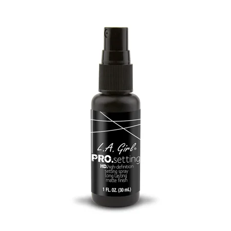 1 x L.A. Girl PRO.Setting Spray Matte Finish Freshly Makeup Mist GFS950 + Free Zipper Bag