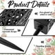 thumbnail image 3 of 4 Pack T Vase For Memorial Rats Fl Cemetery Ers T Flower H Hollow Vase, 3 of 5