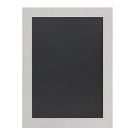 Alamont Home - Canterbury 18"W x 0.75"D x 24"H Magnetic Wall Mounted Chalkboard - Solid White