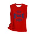 thumbnail image 5 of Cqxid525 Clearance Items Women’s Sleeveless T-Shirts Baseball Shirt Women Baseball Tank Baseball Tops Tee Cute Workout T Shirts Casual Summer Sleeveless Vest Fashion Summer Casual Basic Top Shirt, 5 of 5