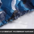 thumbnail image 3 of Yosooo Cubierta antipolvo para kayak o canoaimpermeableprotección UVprotección solarpara barco de pesca de 2,5 a 3 m camuflaje océano Khall TJ04263-05, 3 of 6