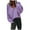 Purple, variant on LYXSSBYX Women Fall Sweaters Dress for Women Women Fashion V-neck Loose Pullover Solid Color Long Sleeves Sweater Tops