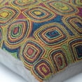 thumbnail image 2 of Decorative Pillow Covers, Decorative Multi Color Designer Pillow Covers 16x16 inch (40x40 cm), Silk Toss Pillow Covers, Geometric, Beaded, Modern Throw Pillows - Colorful Dream, 2 of 3