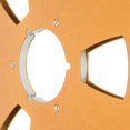 thumbnail image 4 of 10.5 inch 1/4 inch tape reel, open spool, 3 wind resistance holes, empty tape reel for recording, 4 of 4